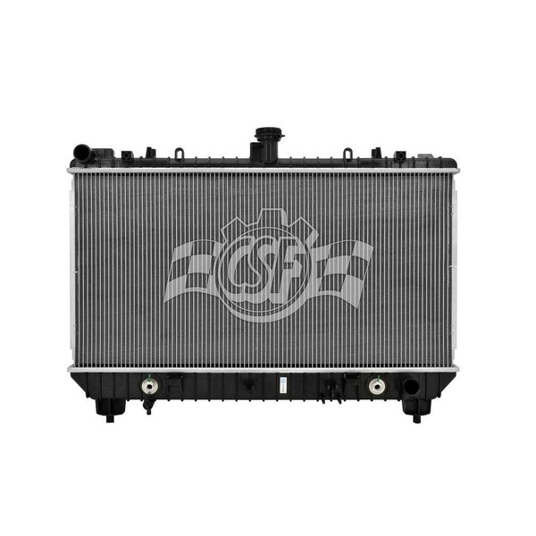 Csf 3414 1 Row Plastic Tank Aluminum Core Radiator 3414 - main
